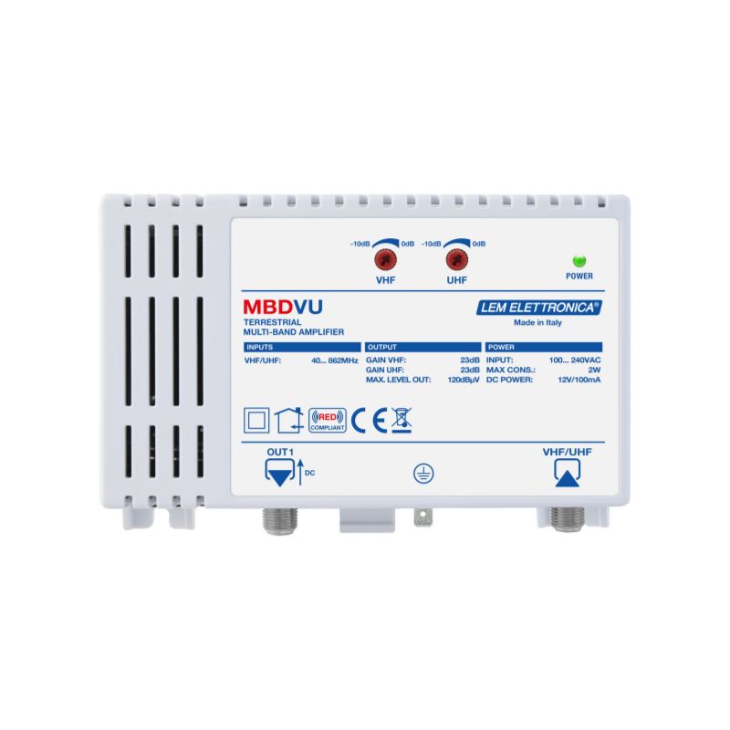 LEM MBDVU line Multi-band Amp